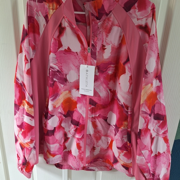 Athleta Jackets & Blazers - Athleta Women's Multicolor Bomber Jacket